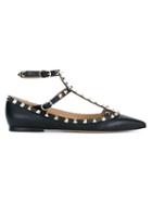 Valentino Garavani Rockstud Ballerina Flats