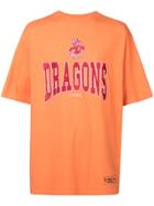 Heron Preston Dragons T-shirt - Yellow & Orange