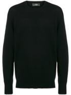 Maison Flaneur Round Neck Sweater - Black
