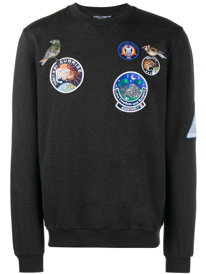 Dolce & Gabbana Embroidered Sweatshirt