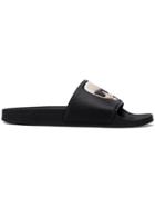 Karl Lagerfeld Kondo Karl Ikonik Slides - Black