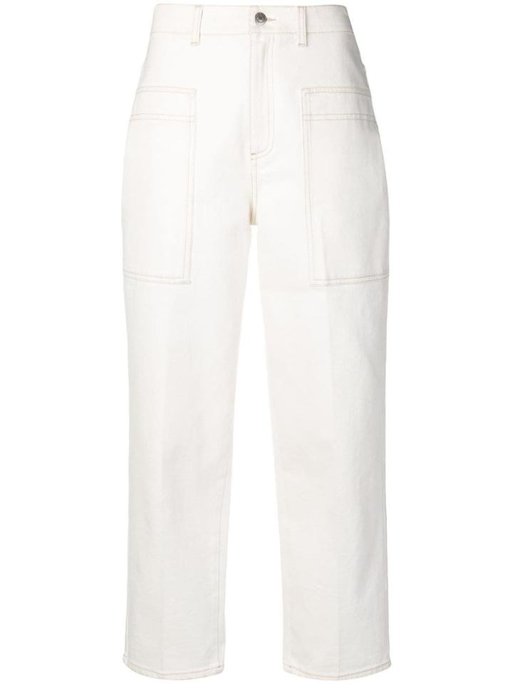 Stella Mccartney Straight-leg Jeans - Neutrals