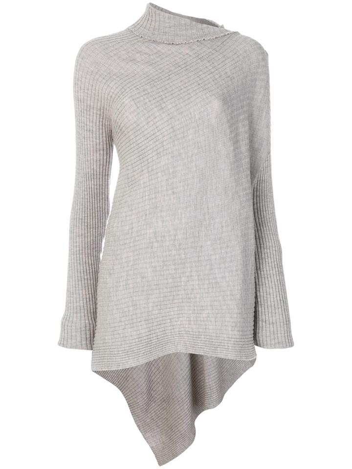 Marques'almeida Ribbed Tunic - Grey