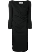 Chiara Boni La Petite Robe V-neck Dress - Black