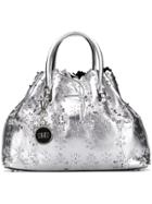 Ermanno Scervino Laser-cut Tote - Silver