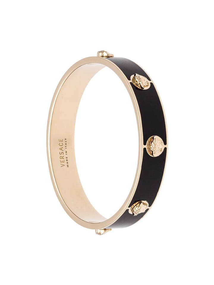Versace Medusa Stud Bangle - Metallic