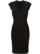 Dsquared2 Fitted V-neck Dress