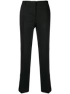 Quelle2 Straight Leg Tailored Trousers - Black