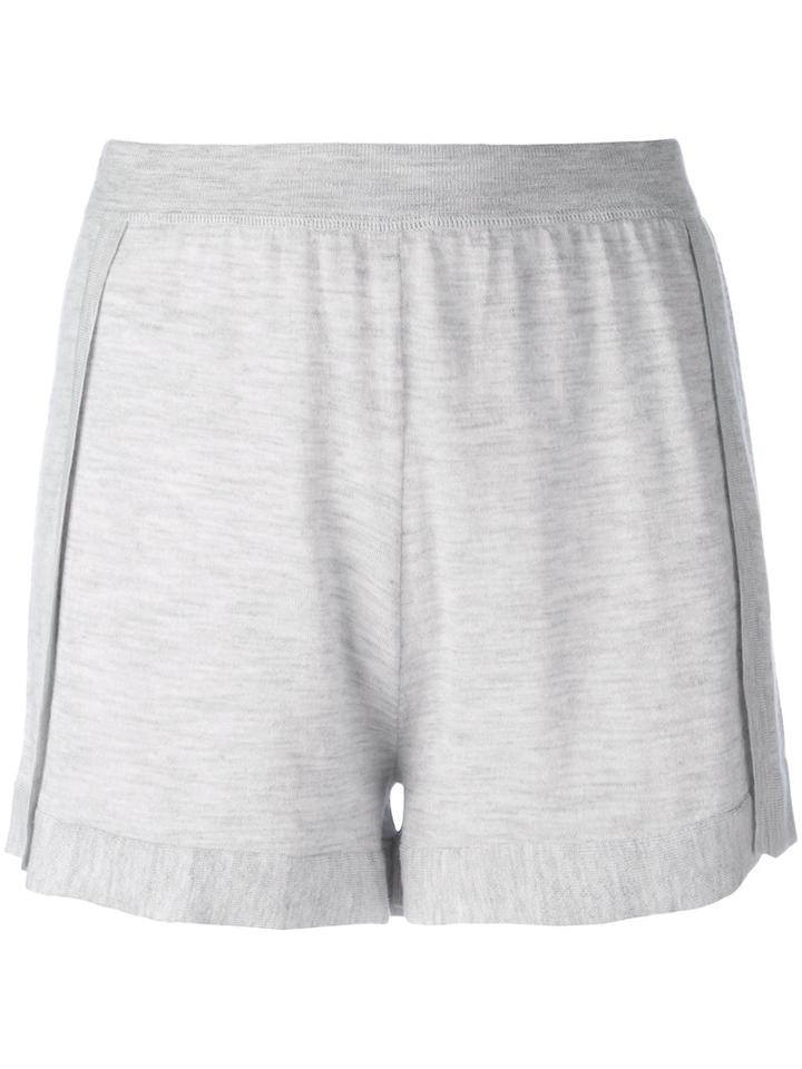 Le Kasha - Bombay Shorts - Women - Cashmere - S, Grey, Cashmere