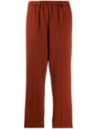 Forte Forte Straight-leg Trousers - Red