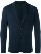 Paolo Pecora Patch Pockets Blazer, Men's, Size: 52, Blue, Polyamide/polyester/viscose