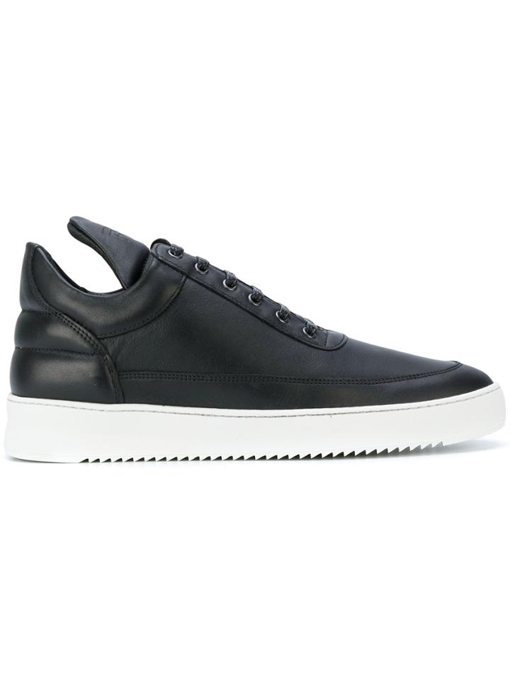 Filling Pieces Low Top Ripple Sneakers - Black