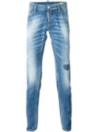 Dsquared2 Slim Jeans, Men's, Size: 50, Blue, Cotton/spandex/elastane