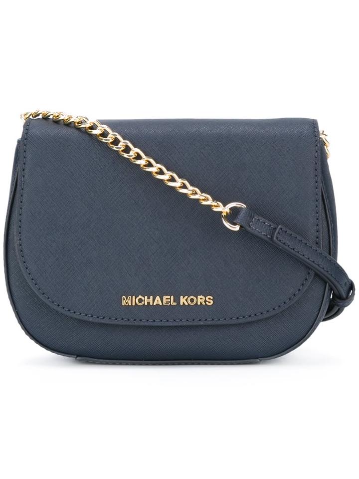 Michael Michael Kors 'jet Set Travel' Crossbody Bag, Women's, Blue