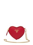 Prada Heart Mini Bag - Red
