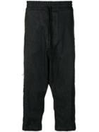 Lost & Found Rooms Full Crop Trousers - Black
