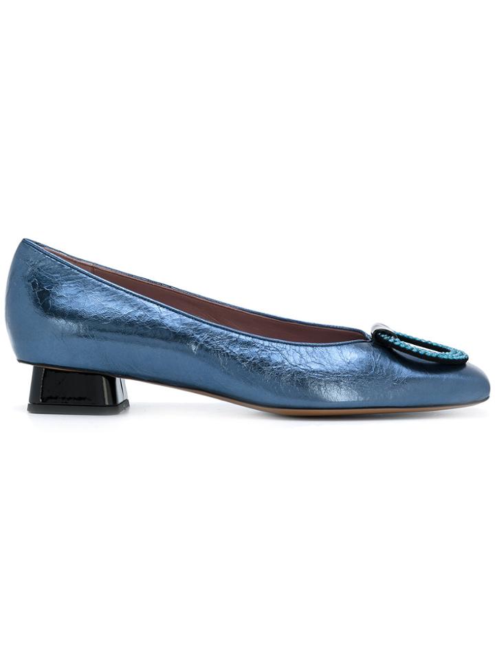 Rayne Embellished Pumps - Blue