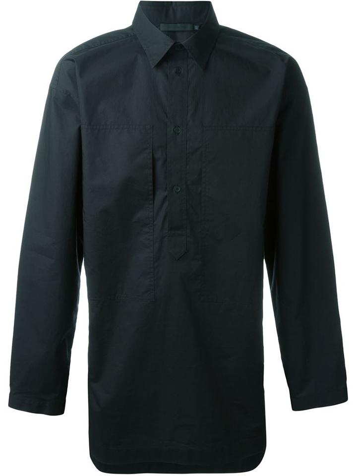 Alexander Wang Oversized Shirt, Men's, Size: 46, Black, Cotton