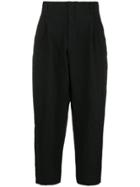 Comme Des Garçons Homme Plus Wide Leg Trousers - Black