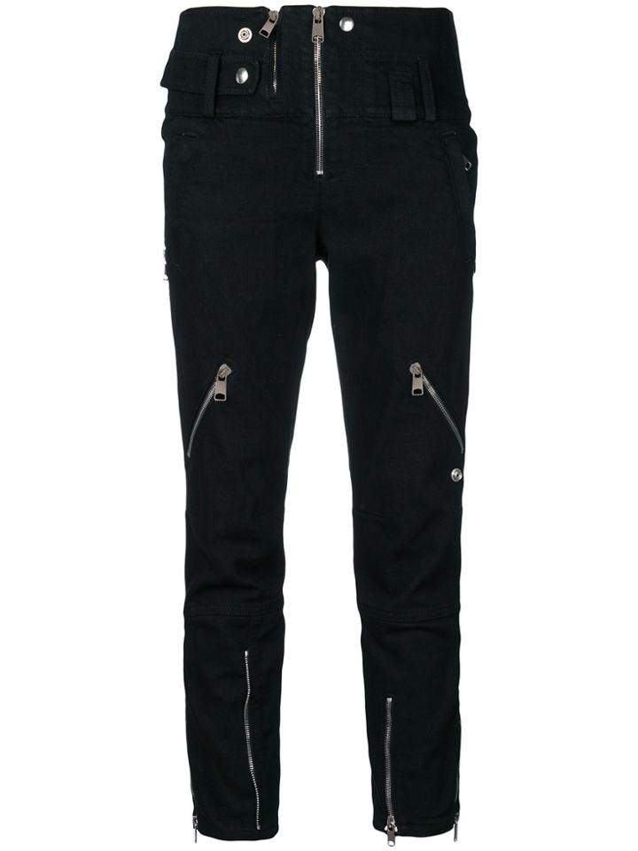 Alexander Mcqueen Capri Trousers - Black