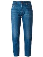 Levi's Vintage Clothing 1967 Customized 505 Cropped Jeans - Blue