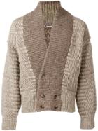 Issey Miyake Vintage 1980's Oversized Cardigan - Brown