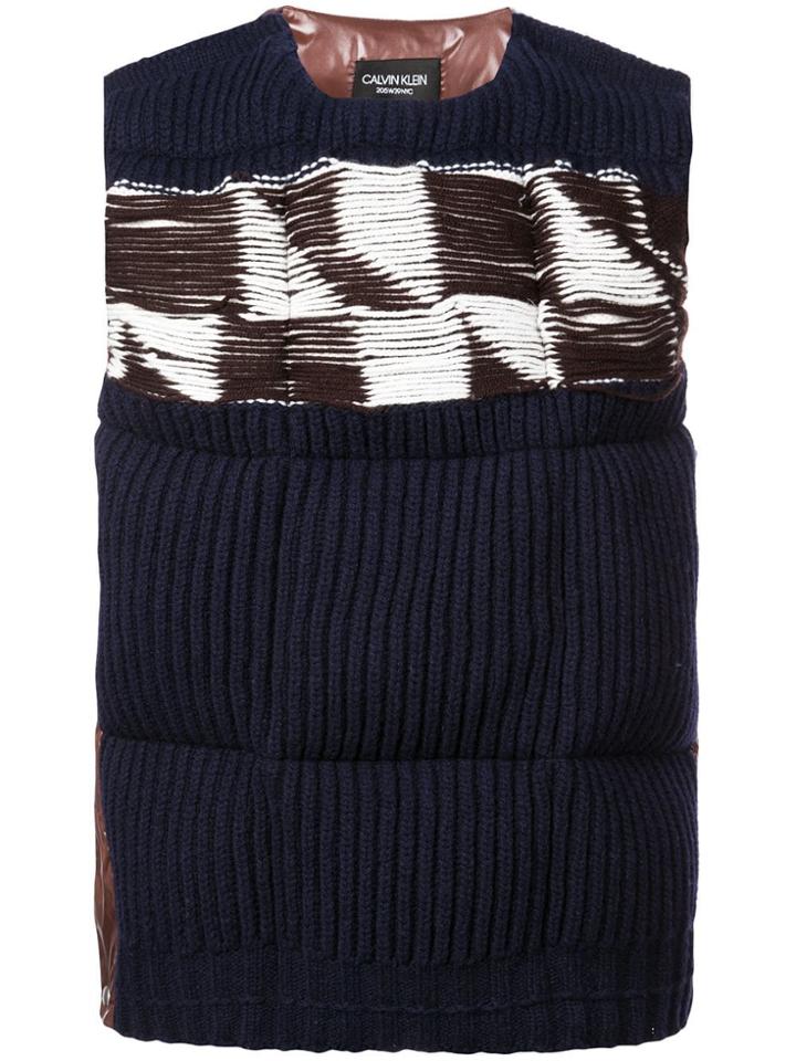 Calvin Klein 205w39nyc Chunky Knit Jumper - Brown