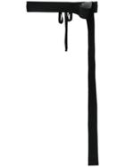 Ann Demeulemeester Tie-detailed Wide Belt - Black