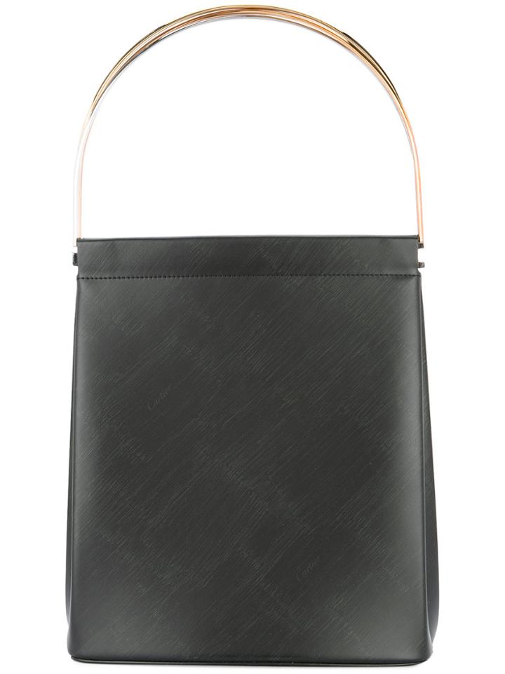 Cartier Vintage Trinity Tote Bag - Black