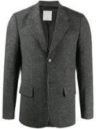 Sandro Paris Patterned Tailored Blazer - Black