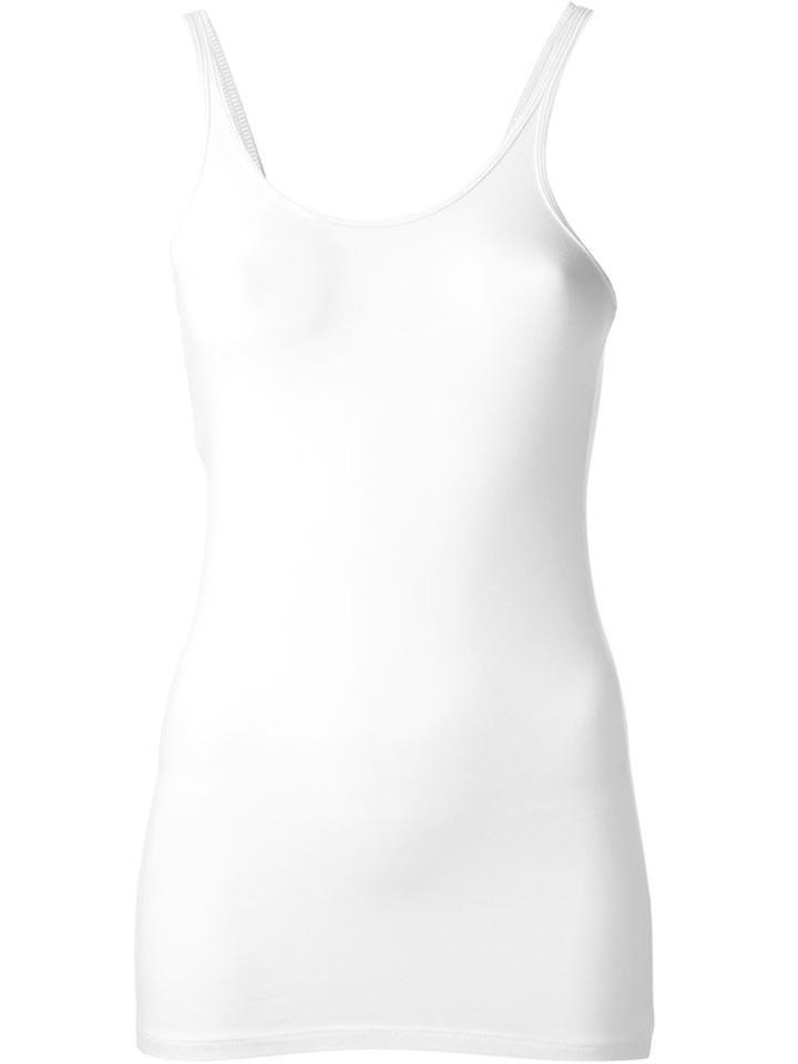T By Alexander Wang Spandex Cami, Women's, Size: Small, White, Spandex/elastane/modal