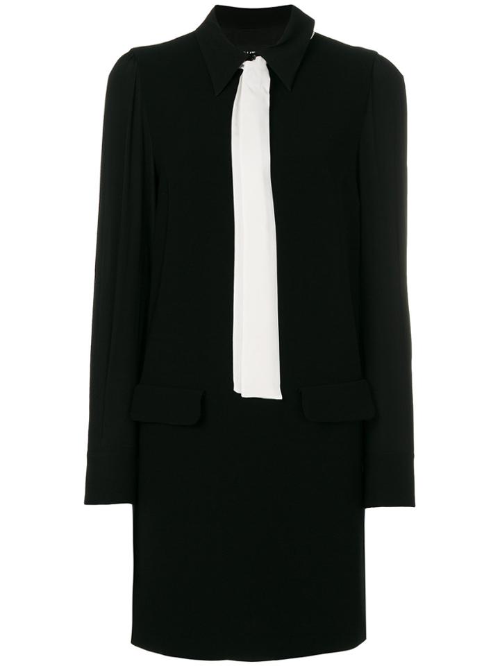 Boutique Moschino Neck Tie Dress - Black