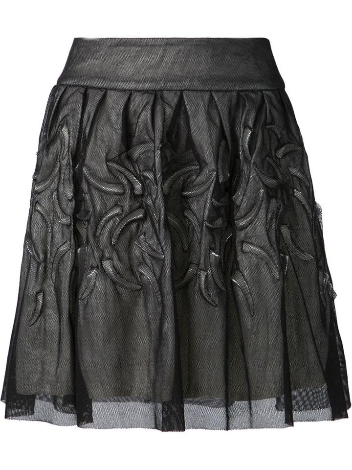 Iris Van Herpen Embossed Tooth Skirt