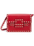 Valentino Valentino Garavani Rosso Rockstud Crossbody, Women's, Red, Leather/metal (other)