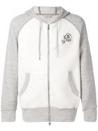 Moncler - Hooded Zipped Bomber Jacket - Men - Cotton/lyocell - S, Grey, Cotton/lyocell