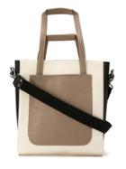 Mara Mac Leather Tote Bag - Nude & Neutrals