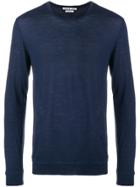 Common Wild Crew Neck Jumper - Blue