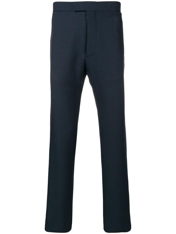 Maison Margiela Straight-leg Tailored Trousers - Blue