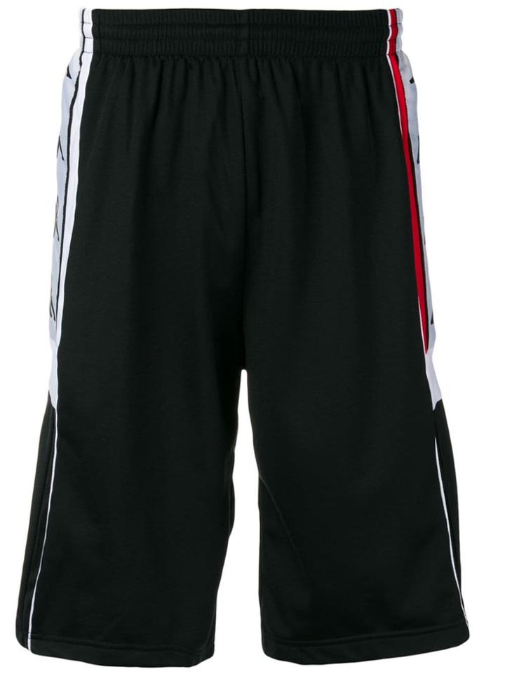 Kappa Side-stripe Logo Shorts - Black