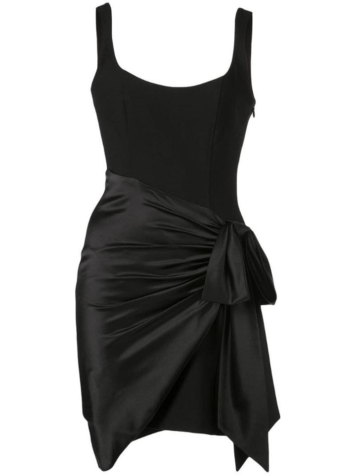 Cinq A Sept Gathered Short Dress - Black