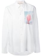 Marni - Balloon Print Shirt - Women - Cotton - 46, Women's, White, Cotton