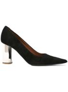 Proenza Schouler Geometric Heeled Pumps - Black