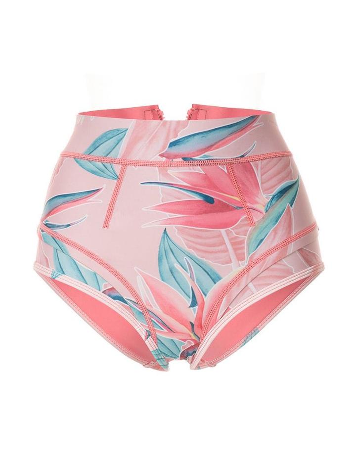 Duskii Sahara High Waisted Bottom - Pink