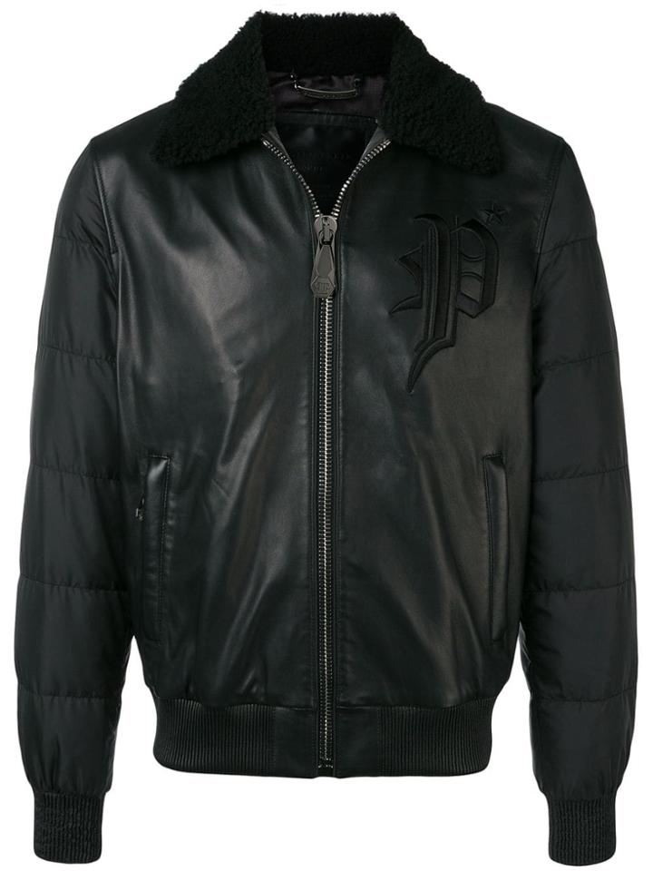 Philipp Plein Philipp Plein Mlb0570ple010n 02 Black Leather/fur/exotic