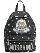 Moschino Space Teddy Bear Backpack - Black
