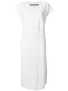 Raquel Allegra T-shirt Midi Dress - White