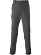 Maison Margiela Fringed Tailored Trousers, Men's, Size: 52, Grey, Cotton/viscose/virgin Wool
