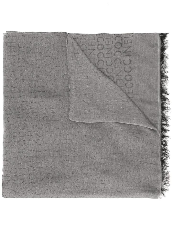 Coccinelle Logo Scarf - Grey