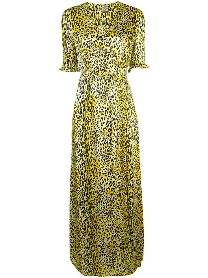 Baum Und Pferdgarten Adelita Wrap Dress - Yellow