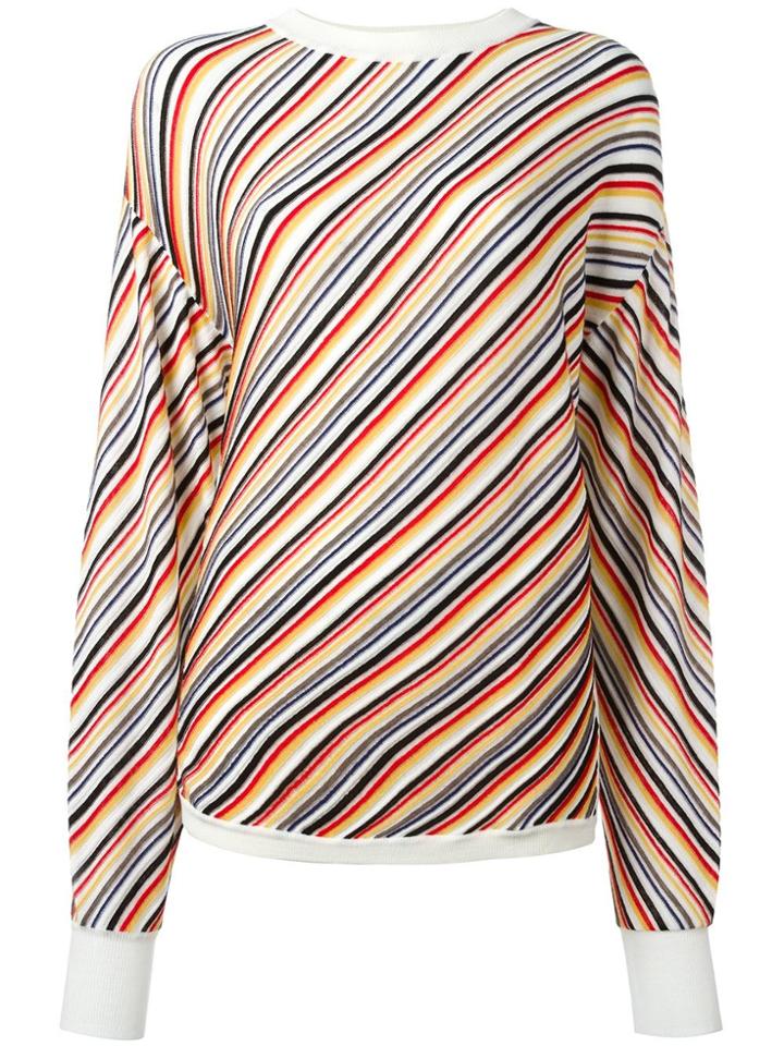 Aalto Diagonal Stripe Jumper - Multicolour